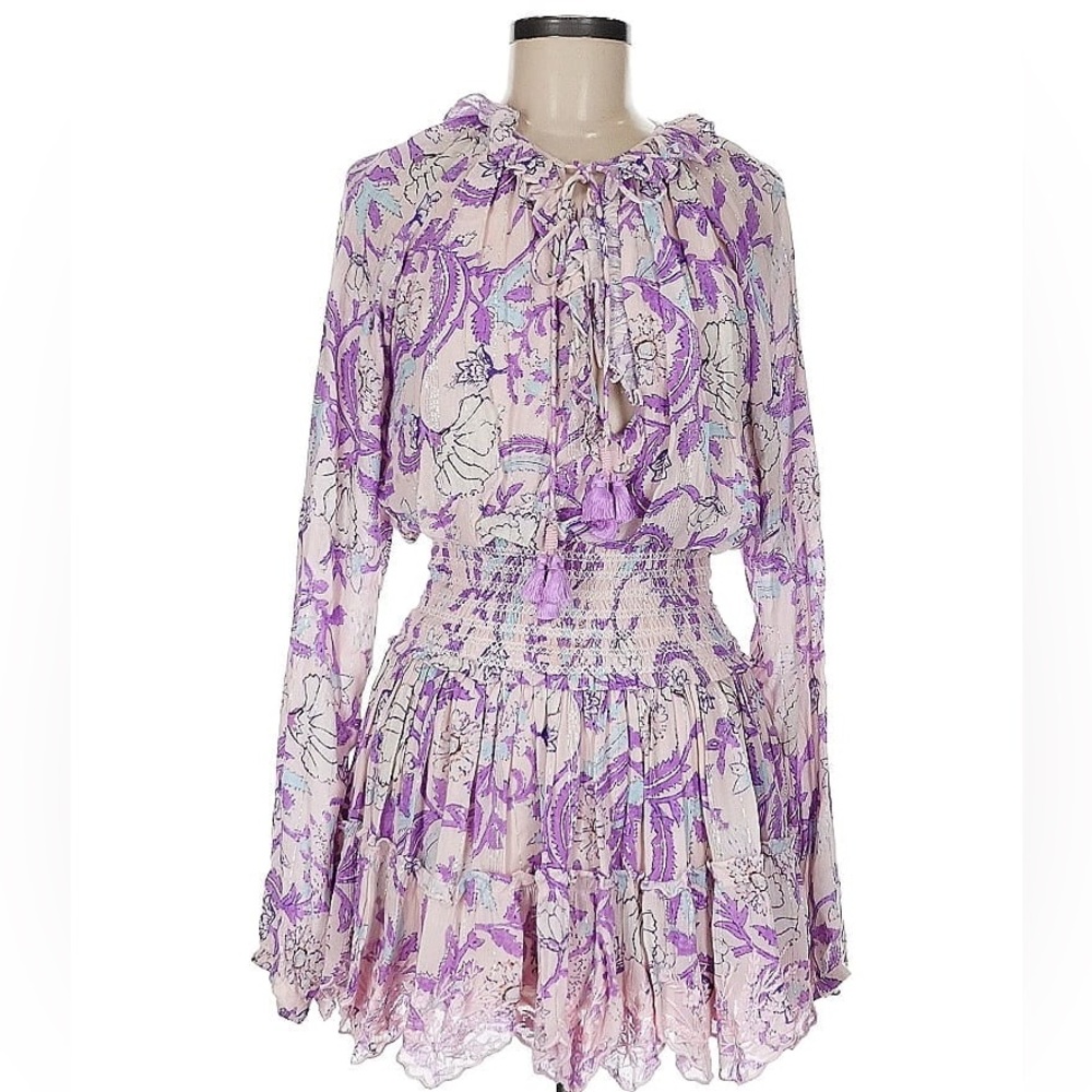 Hemant & Nandita Purple Cover Up Dress